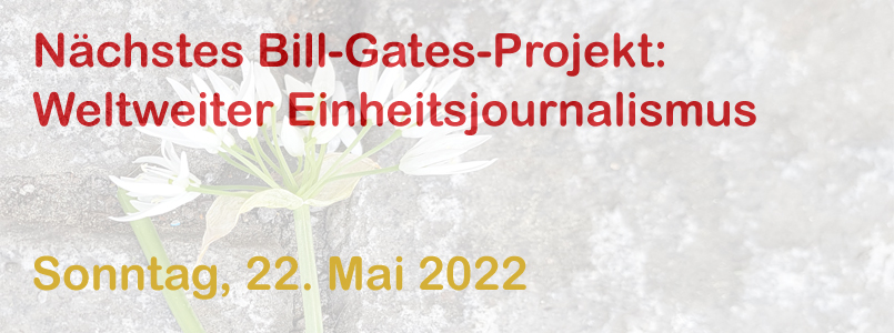 Nächstes Bill-Gates-Projekt: Weltweiter Einheitsjournalismus
